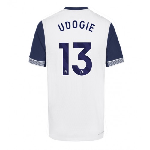 Pánský Fotbalový dres Tottenham Hotspur Destiny Udogie #13 2024-25 Domácí Krátký Rukáv